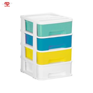 Gavetero Pequeño Azul – Verde 4 Gavetas Rimax